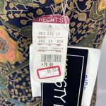 Vtg 90s Kristy Michaels 14 Petite Floral Midi Dress NWT Made in the USA Brown Photo 5