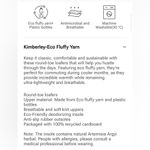 Vivaia Kimberly eco round toe fluffy loafers blue womens size 41 washable casual Photo 2