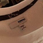 Sonoma Fluffy White Pajama Top Photo 5