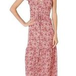 Faherty  Women’s Sz Large Organic Cotton Hyland Dress New NWT Pink Floral Tank Photo 0