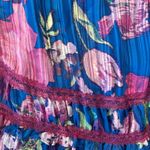 Free People Spring Fling Mini Dress in Ultra Violet Combo Small Photo 11