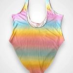 BOOHOO Plus Women's Ombre Crinkle One Piece Swimsuit Size 24 | NWT Photo 2