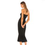 Norma Kamali  Strapless Fishtail Dress in Black XL Photo 2