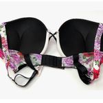 Victoria's Secret Victoria’s Secret Bombshell Bra Rhinestone Lingerie GLAM CZ 32C Black Purple Photo 8
