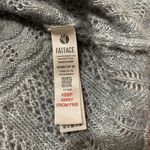 Fat Face UK green pointelle alpaca blend scalloped sweater 6 Photo 6