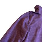 Columbia  Purple Pullover Sweater Drawstring Neck Front Pockets Stretch Size XS Photo 9