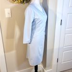 Antonio Melani Simmons V-Neck Banded Sheath Dress in Twilight Jewel Woman’s 8 💚 Photo 3