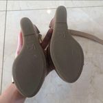 Vic Matie Leather Brown and Gold Strappy Wedges Size 7 Photo 4