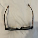 Burberry  Elsa black round sunglasses signature print stems excellent condition Photo 3