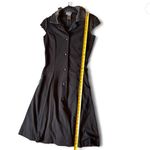 Hot Topic Disney Maleficent Coat Dress Black Faux Leather Peeling XS Rare 2014 Photo 5