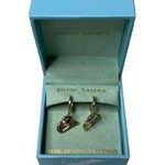 Paige Harper Gold Tone Cowgirl Cowboy Hat Cubic Zirconia Set in Brass Earrings Photo 0