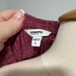 Sonoma  Burgundy Knit Sweater Photo 1