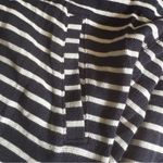J.Crew Striped Black and White Women's Sweater M Photo 5