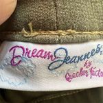 Quacker Factory Women's 1X Green Cargo Skort Knee Length Pockets Comfy Work Wear Photo 5