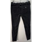 Guess  Black Low Rise Sturdy Denim Fitted Skinny Jeans With Some Fading Photo 2