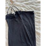 SKIMS Fits Everybody Lace Long Slip Dress Onyx Size XXS Photo 6