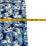 Lilly Pulitzer Skipper Popover Bomber Blue Get Trunky Small Elephant Sporty EUC Photo 9