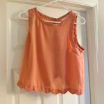 Lush Clothing Lush Coral Scallop Hem Tank Top Size M Photo 1