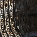 Cardigan Black White Waterfall Open Long sleeve Size M Photo 2