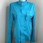 Craft Cycling Full Zip Vent Air Wind Jacket Women’s Sz M Turquoise Blue *flaws Size M Photo 0