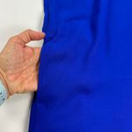 Madewell Du Jour Cobalt Blue Tunic Notch V-Neck Shift Dress Size XS Photo 8