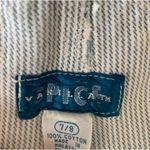 Vanilla Spice Blue Stripe Mid Length Overalls, Size 7/8 Photo 2