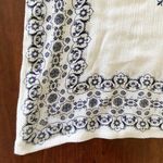 Raga White Blue Orange Printed Beaded Tank Top Sz S Photo 74