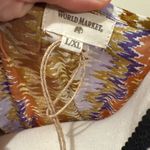 Cost Plus World Market | Orange Brown Resort Gown Size L Photo 2