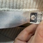 Vintage Sue Hillis Noah's Ark sweater 3D animals ceramic buttons cream M USA Size M Photo 12