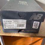 New Balance  574 WL574EVW Lightweight Lifestyle Sneaker - Tan/White - W6 Photo 10