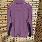 Ralph Lauren Lauren  Active Pink And Black Stripe 1/4 Zip Pullover Size 3X Photo 1