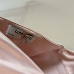 House Of CB  XS D-DD Adrienne Champagne Maxi Satin Strapless Draped Corset Formal Photo 4