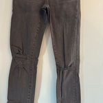 Madewell NWOT  Black Sea ripped distressed 9” mid rise skinny jeans Photo 2