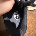 Zara Sneakers Fashion Athletic Running Casual Shoes Black Beige EU 38 Size 8 Photo 2