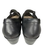 Clarks  Collection Women's 8.5 Emslie Lulin‎ Mary Jane Pumps Black Comfort Heels Photo 7