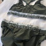 Calvin Klein  Olive Green Set Photo 1