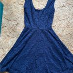 Candie's Royal Blue Super Short XS Lace Canfdies Dress Photo 3