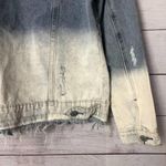BLANK NYC NEW Raw Hem Dip Dye Jean Jacket XS Photo 6