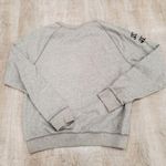 PINK - Victoria's Secret EUC Victoria's Secret PINK Cheeta Print Gray Long-sleeved Sweatshirt Size XS Photo 1