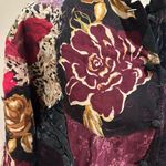 Chico's Vintage  Design Silk Blend Patchwork Floral Jacket Women's Size 1 Photo 1