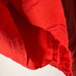 Abercrombie & Fitch abercrombie fitch Linen She’ll Mini Dress Red Small Photo 4