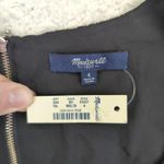 Madewell Floral Lace Shift Dress Women 4 Black Short Sleeve Party Cocktail E1517 Photo 6