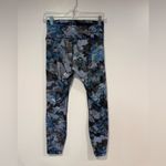 Lululemon Blue and Purple camo wunder under leggings Photo 3