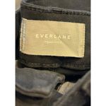 Everlane  The Organic Straight-Leg Pant in Black 2 NWT Photo 7