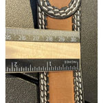 Justin  Belt Chukka Women’s 48 C10959‎ Leather Silver Western Horse Rodeo Cowgirl Photo 5