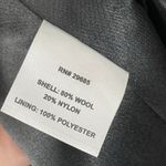 Pendleton NEW‎  Long Wool Coat Women's Size 14 Black Plaid Photo 6