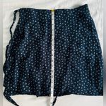 Brandy Melville Genevieve wrap floral flowy navy mini skirt - one size Photo 6