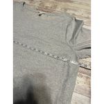 Eileen Fisher  Heathered Organic Cotton Crew Neck Dress Size XL Gray T-Shirt Photo 6