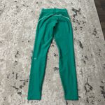 Alo Yoga  Airlift High-Waist Suit Up Leggings Size Medium in Spruce Green/White Photo 3
