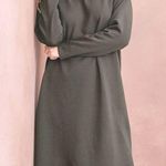 Eileen Fisher Green Fleece Pocket Front Tencel Dress XL Photo 0